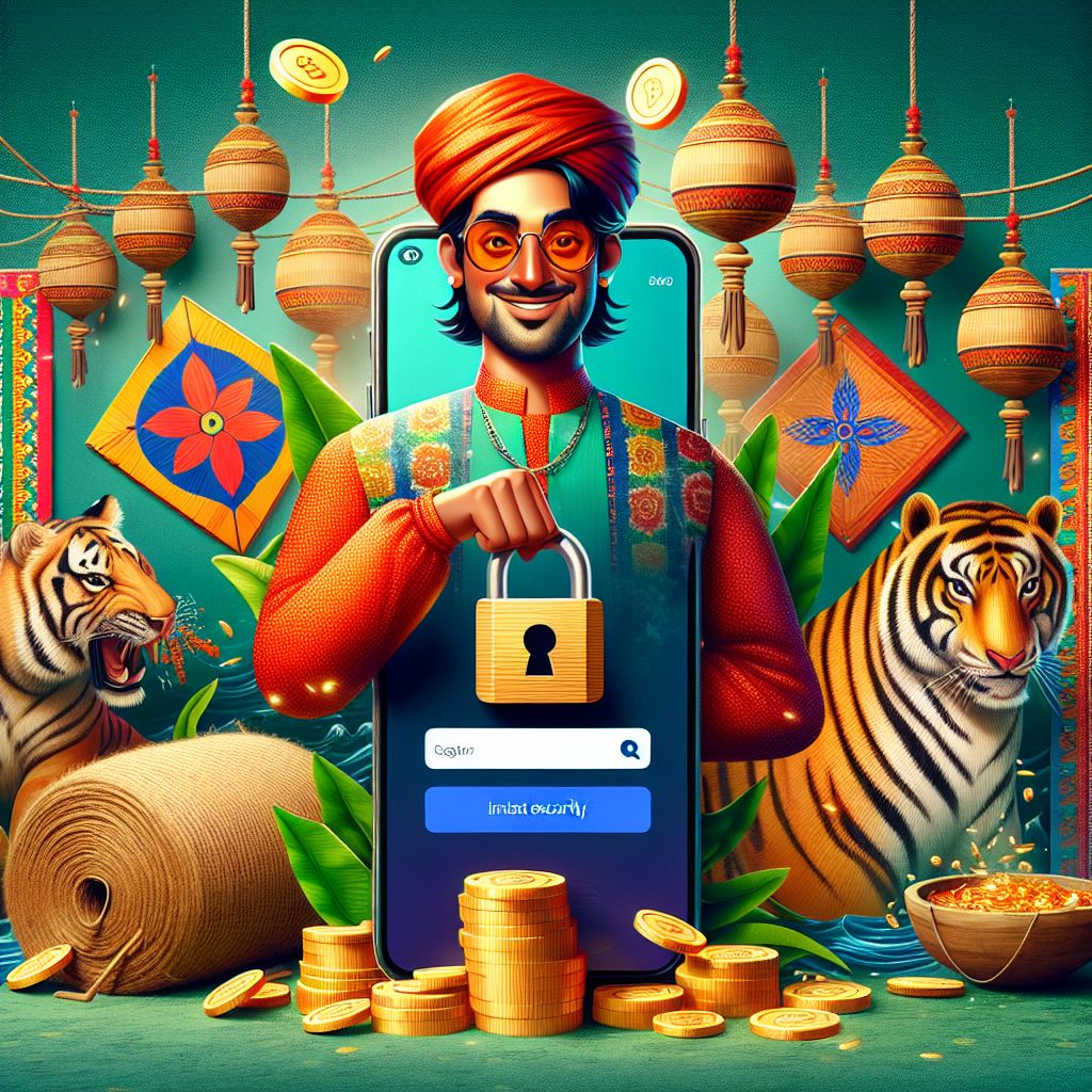 444bat login screen with secure padlock and casino elements
